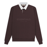 Essentials Plum Rugby Sweatshirt