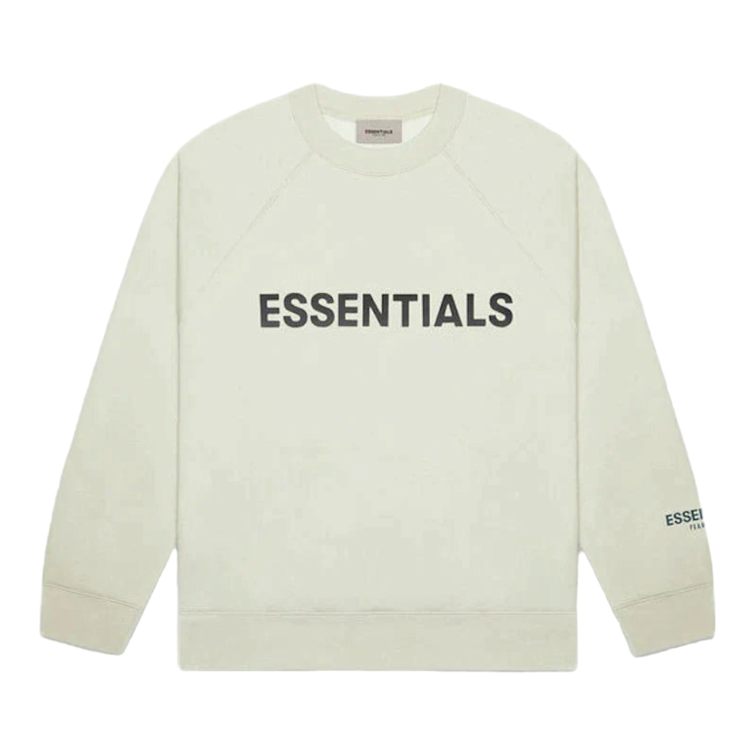 Essentials Silicon Applique Crewneck Sage