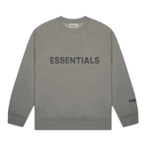 Essentials Silicon Applique Crewneck Charcoal