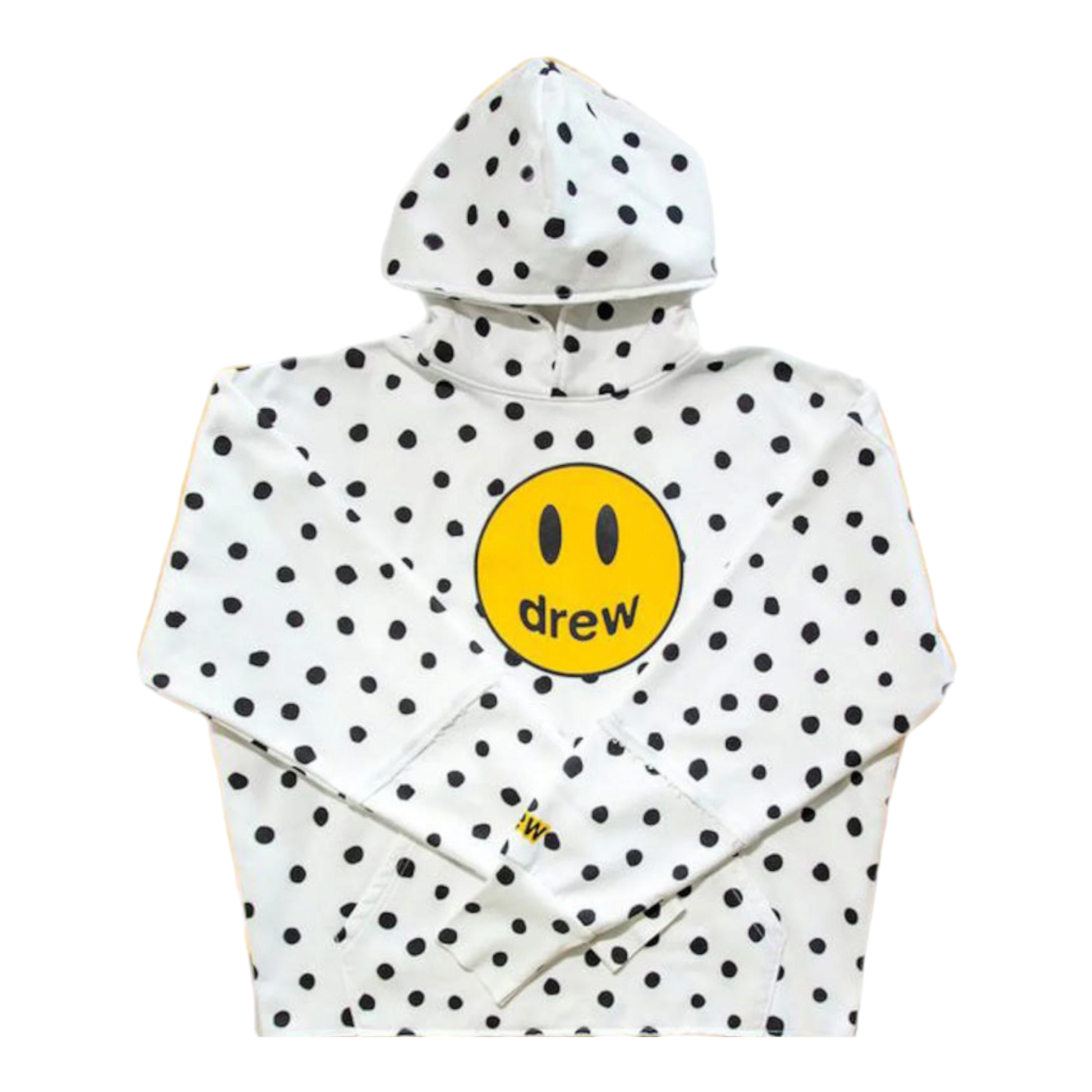 Drew Mascot Deconstructed Hoodie Polka Dot