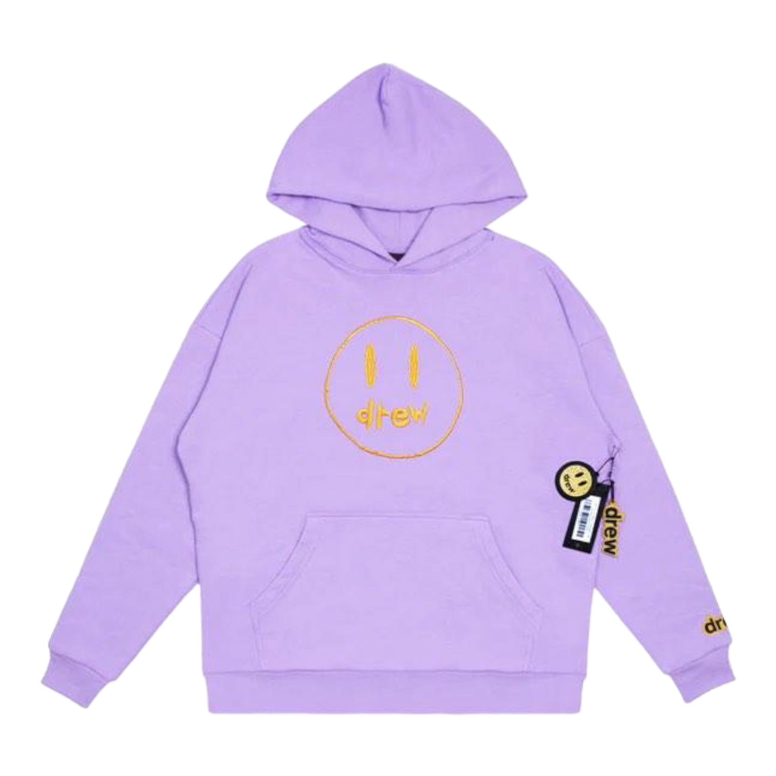 Drew SSENSE Exclusive Painted Mascot Hoodie Purple