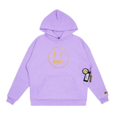 Drew SSENSE Exclusive Painted Mascot Hoodie Purple