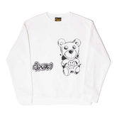 Drew Theodore Sketch Crewneck Off White