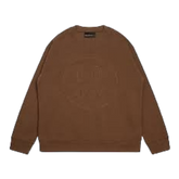 Drew Sketch Mascot Crewneck Brown