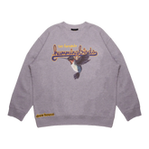 Drew Hummingbirds Crewneck Heather Grey