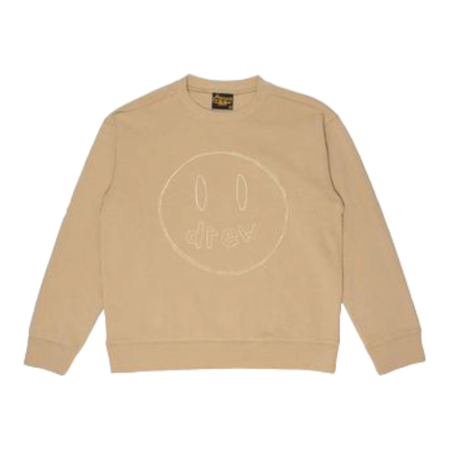 Drew Sketch Mascot Crewneck Beige