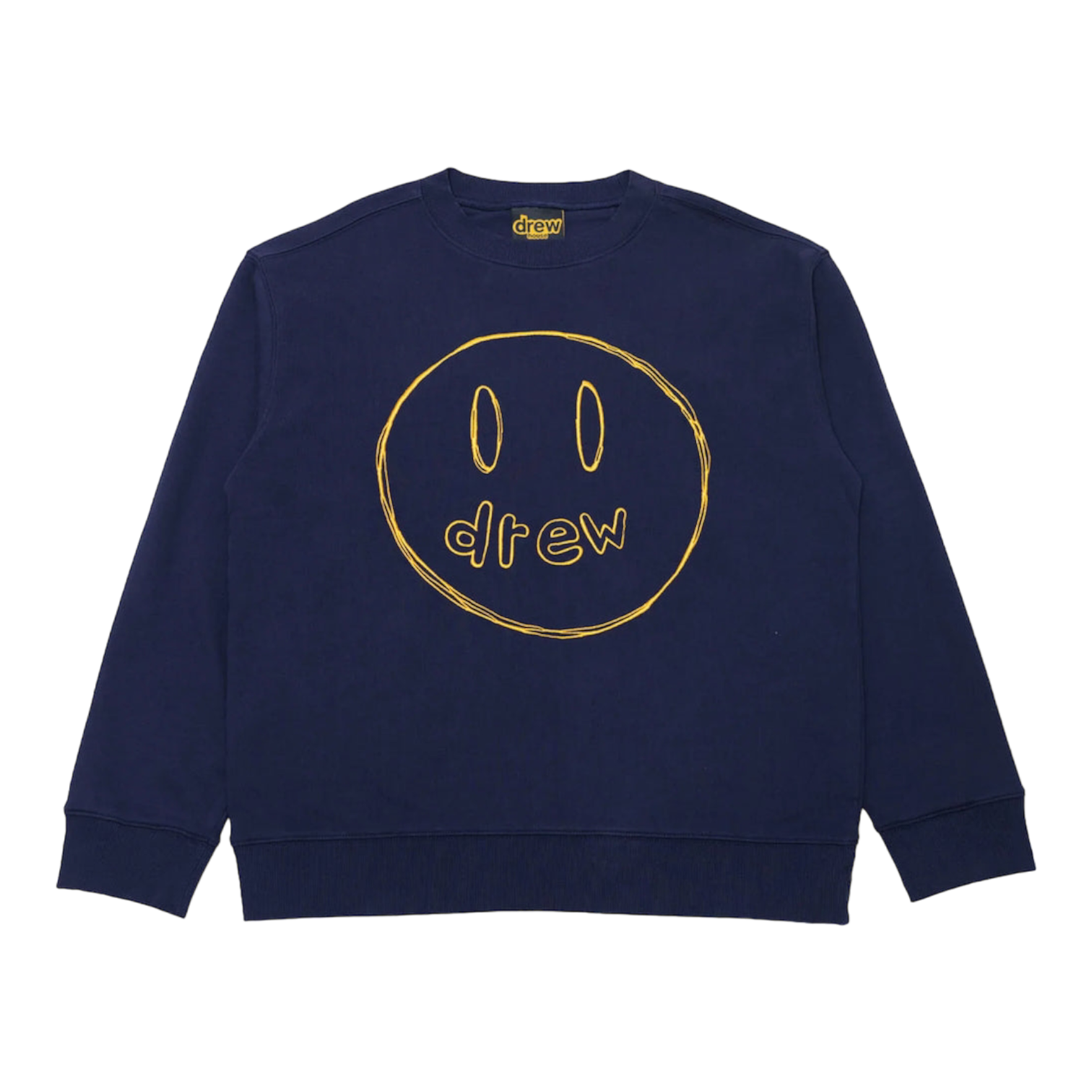 Drew Sketch Mascot Crewneck Navy