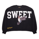 Drew Sweet Boxy Crewneck Black