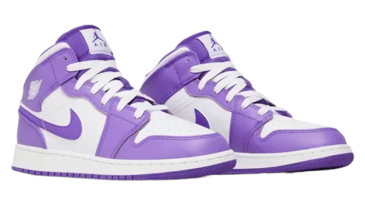 Air Jordan 1 Mid 'Purple Venom'