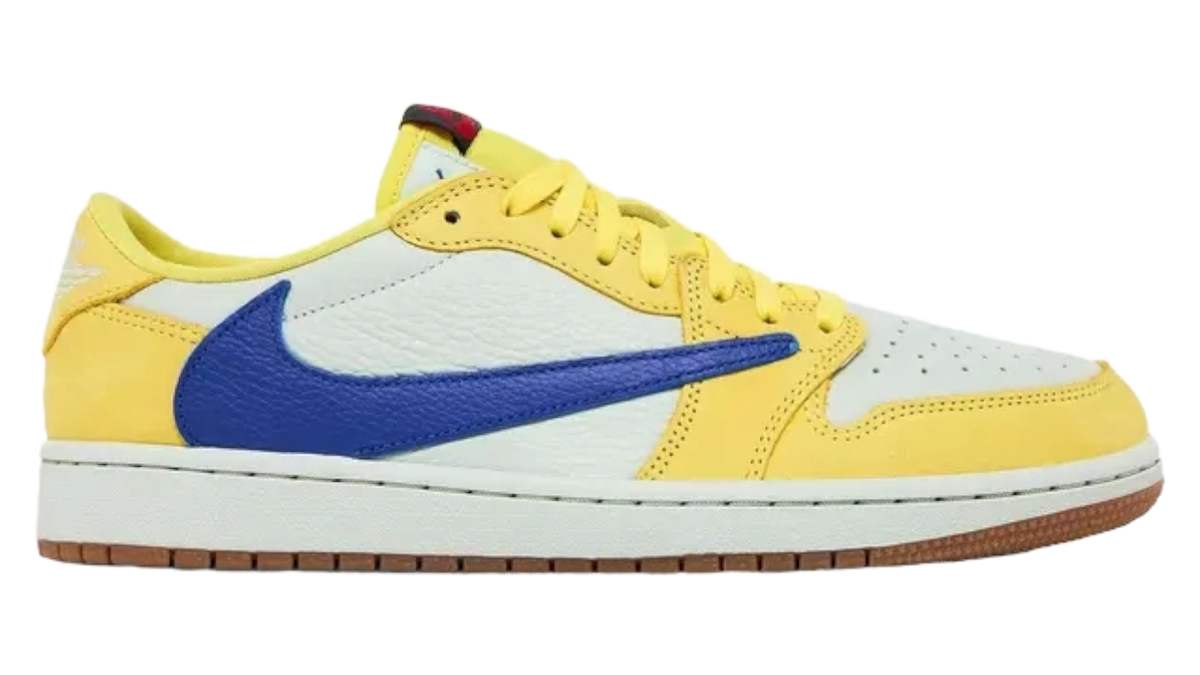 Air Jordan 1 Retro Low OG SP 'Canary' x Travis Scott