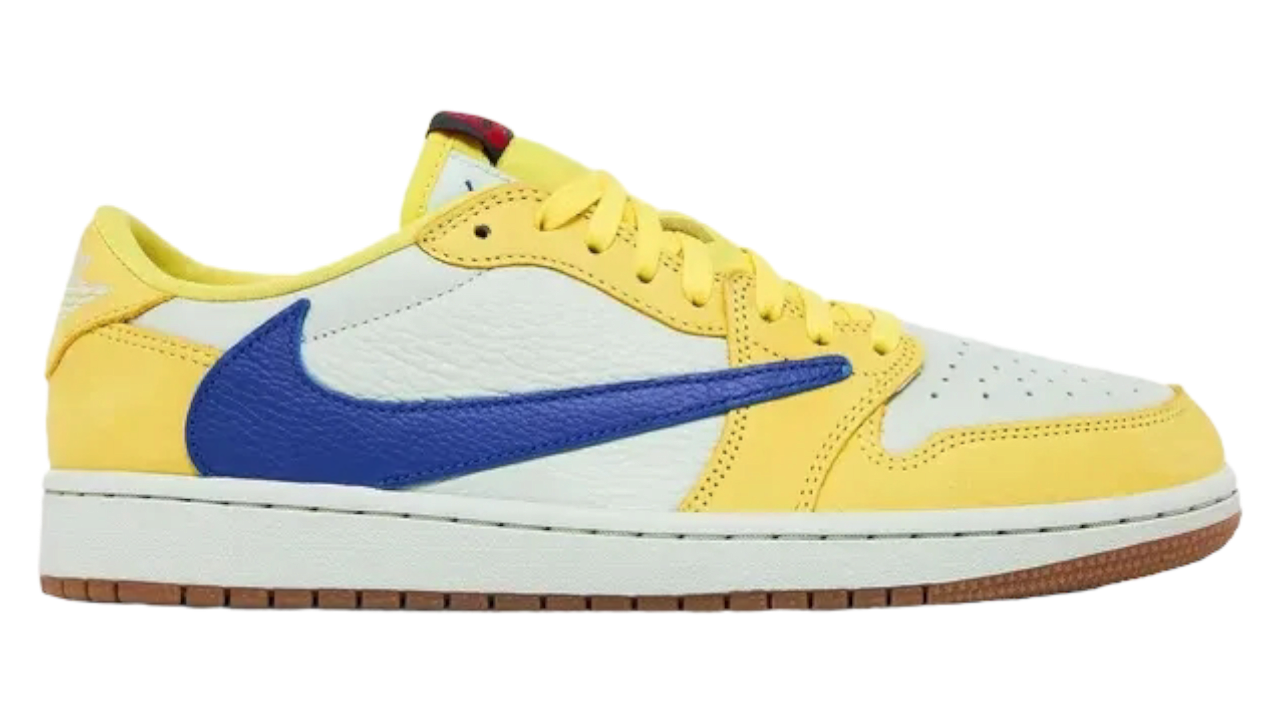 Air Jordan 1 Retro Low OG SP 'Canary' x Travis Scott