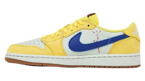 Air Jordan 1 Retro Low OG SP 'Canary' x Travis Scott