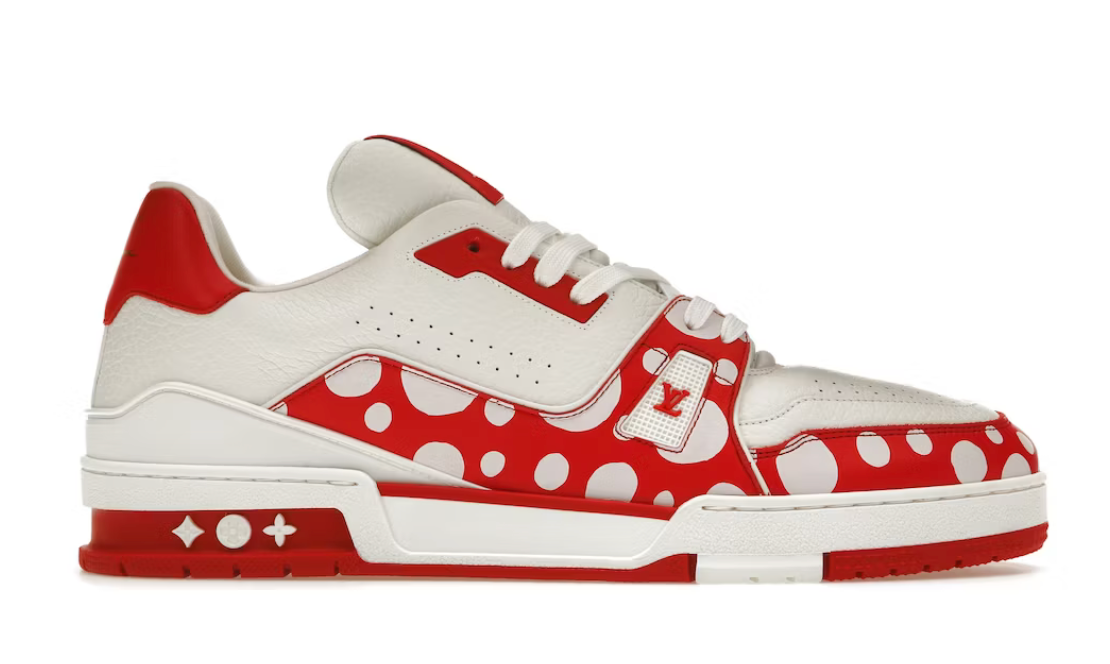 Louis Vuitton LV Trainer Yayoi Kusama Red White