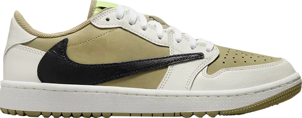 JORDAN 1 LOW GOLF X TRAVIS SCOTT "OLIVE"