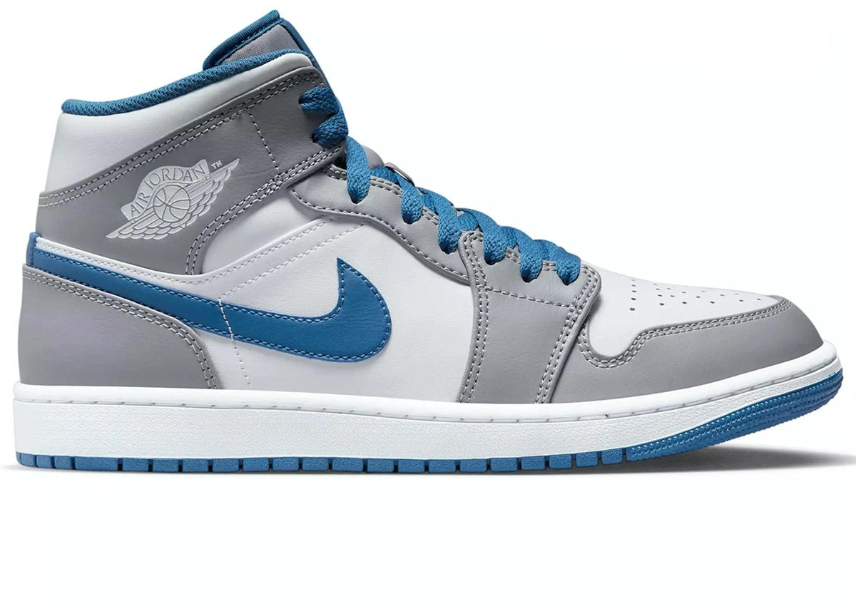 AIR JORDAN 1 MID "TRUE BLUE"