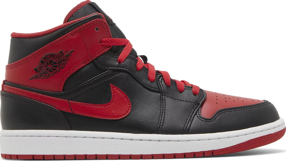 NIKE AIR JORDAN 1 MID "ALTERNATE BRED"